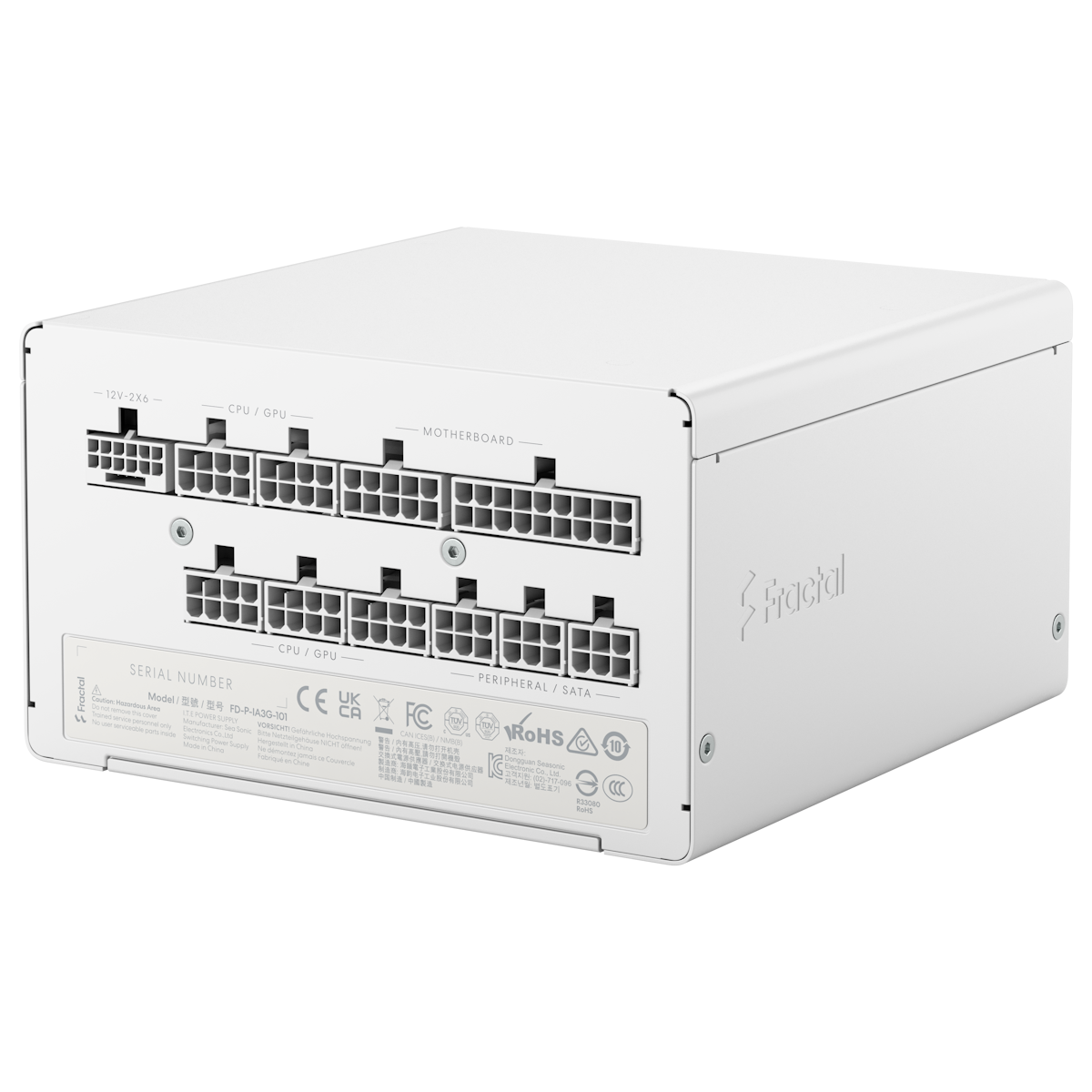 Fractal Design Ion 3 Gold 1000W White | PC Power Supply