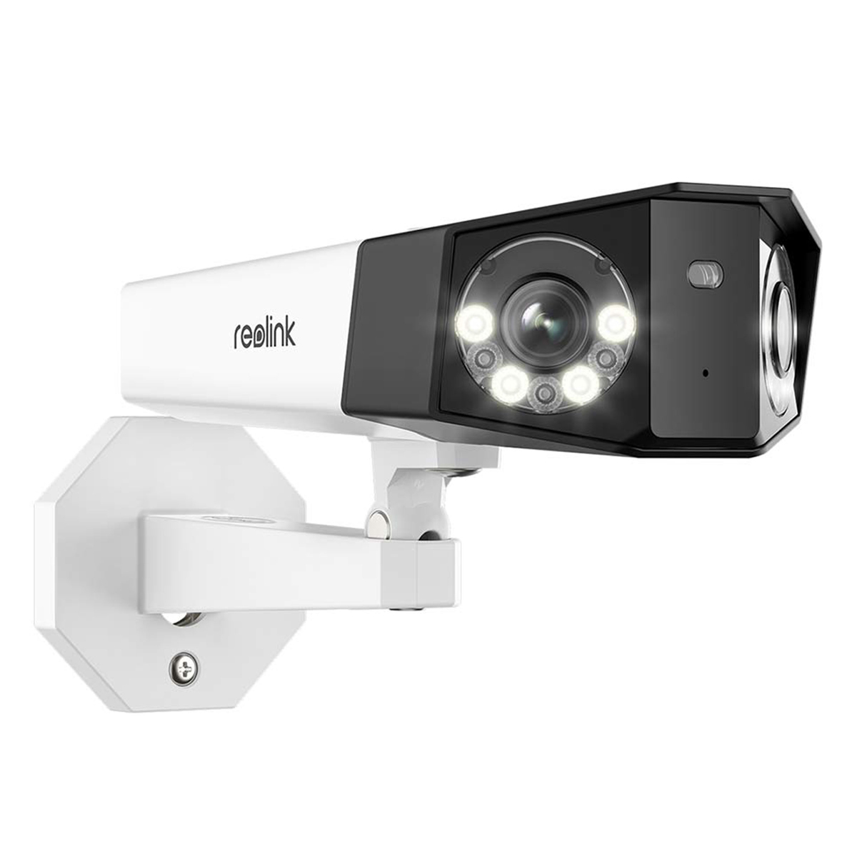Reolink Duo Series P750 IP Überwachungskamera 16MP (4608x1728), PoE, IP67-Wetterschutz, Nachtsicht in Farbe, Zwei-Objektiv-System, 180° Panorama-Blick