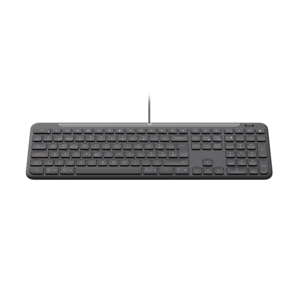 Logitech Signature Slim Wired K620 for Business Wired Keyboard Compatible with Many Operating Systems