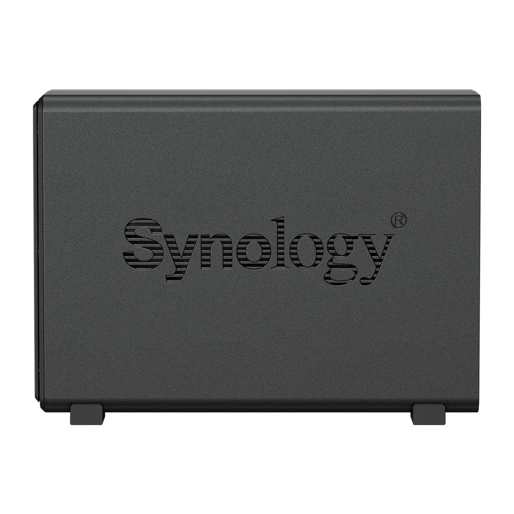 Synology DiskStation DS124 NAS 1-Bay 2,5″/3,5″ SATA HDD/SSD, 1x Gigabit LAN, 2x USB 3.0, 1GB RAM