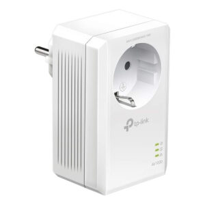 TP-Link AV1000 Gigabit Powerline Extender mit Steckdosen bis zu 1.000 Mbit/s, Homeplug AV2 Standard, Plug & Play