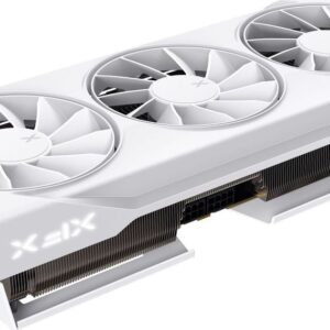 XFX Radeon RX 9070XT SWIFT Gaming 16GB White – 16GB GDDR6, 1x HDMI, 3x DP