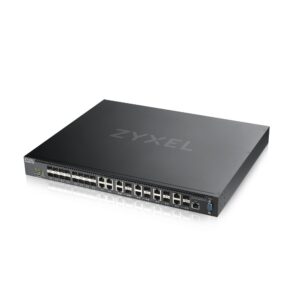 Zyxel XS3800-28 Managed Stack Switch 4x 10 Gbit/s Ethernet, 8x 10GbE/SFP+ Combo, 16x 10 Gbit/s SFP+
