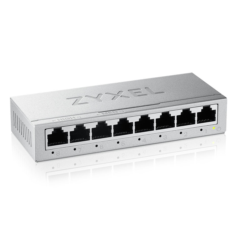 Zyxel GS-108 v5 Unmanaged Switch 8x Gigabit Ethernet