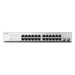 Zyxel GS1915-26v2 Smart Managed Switch 26 port, 24x Gigabit RJ45, 2x Gigabit SFP, Layer 2