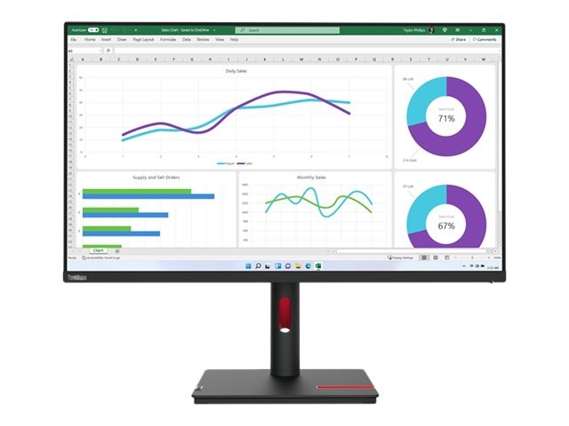 Lenovo ThinkVision T32h-30 – LED monitor – 80 cm (31.5″)
