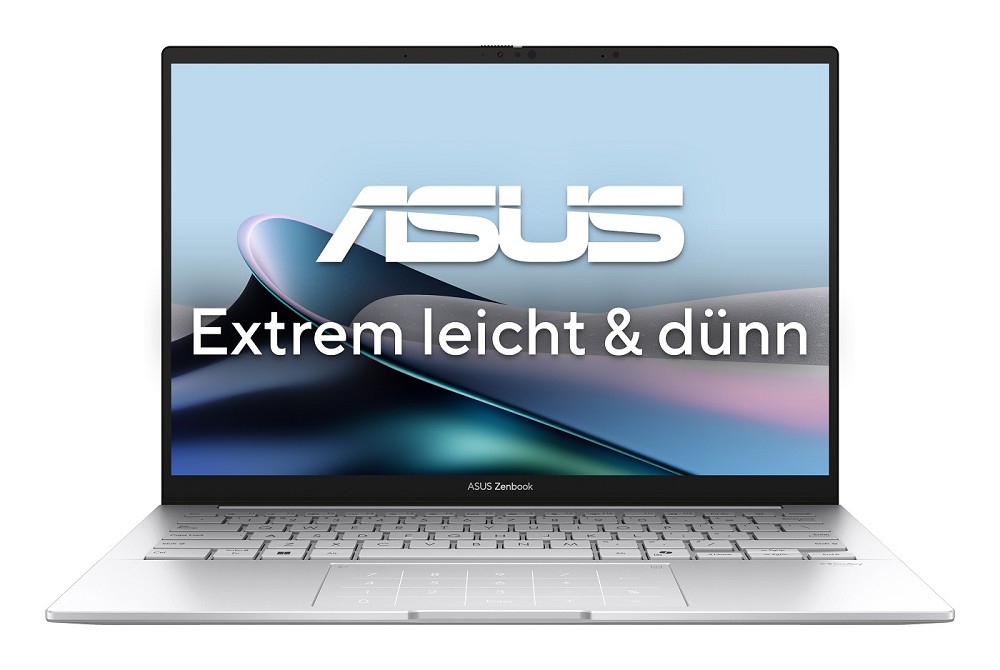 ASUS Zenbook 14 OLED UX3405CA-QD1302W - 14", Intel Core Ultra 7 255H, 16 GB RAM, 1 TB SSD, Windows 11 Home