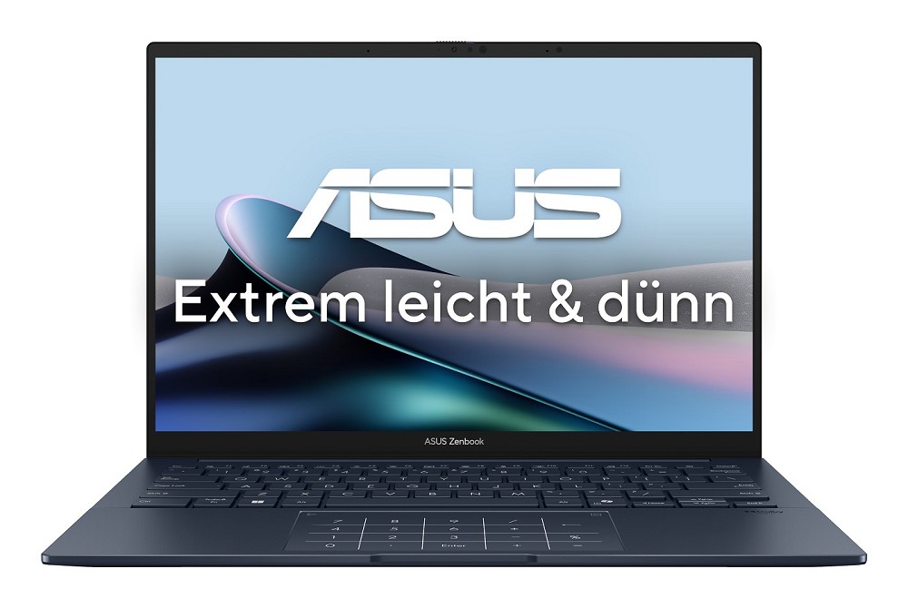 ASUS Zenbook 14 OLED UX3405CA-QD1710W, 14" OLED, Intel Core Ultra 9 285H, 32 GB, 512 GB SSD, Intel Arc Graphics