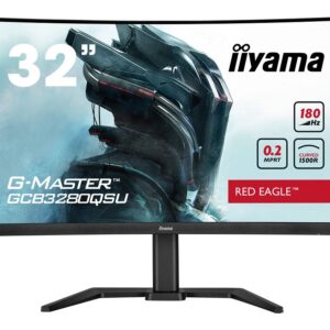 iiyama G-MASTER Red Eagle GCB3280QSU-B2 – LED monitor – curved – 81.3 cm (32″) – HDR