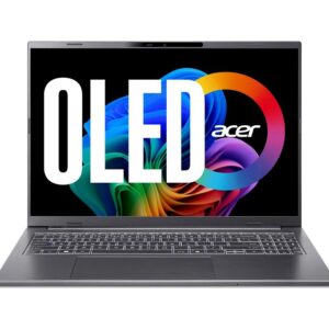 Acer Aspire 16 AI A16-52M – 16″ WUXGA+ OLED, Intel Core Ultra 7 258V, 32 GB RAM, 1 TB SSD, steel gray
