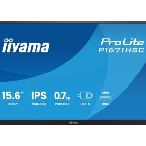 Iiyama ProLite P1671HSC-B1 – LED monitor – 39.6 cm (15.6″)