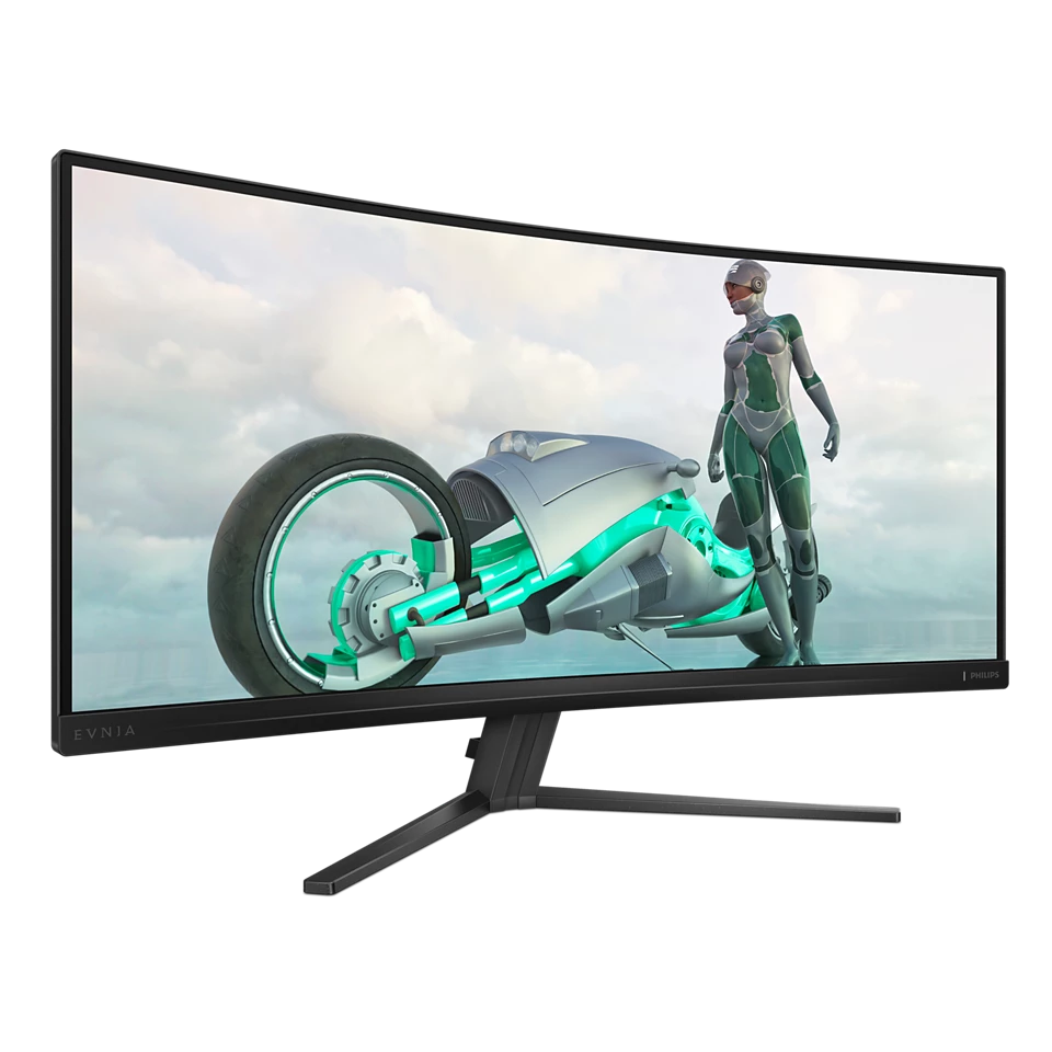 Philips Evnia 34M2C3500L 34 Zoll Curved - Gaming Monitor VA Panel, WQHD. 180 Hz