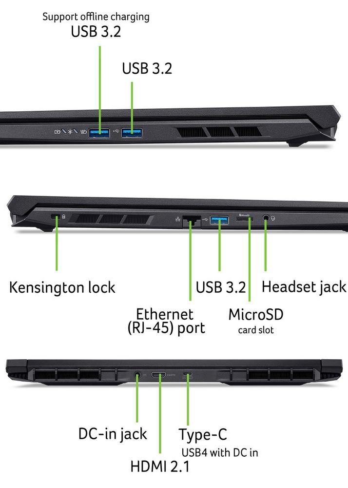 Acer ANV16-42-R9HY 16.0 WUX R7-260 16G 1TB R5060 W11H incl. Windows 11 Home & Installation