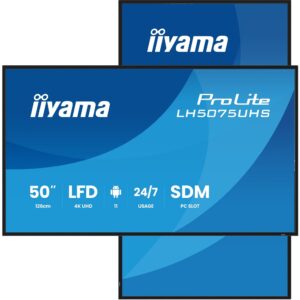 Iiyama ProLite LH5075UHS-B2AG – 127 cm (50″) Diagonal class (125.7 cm (49.5″)